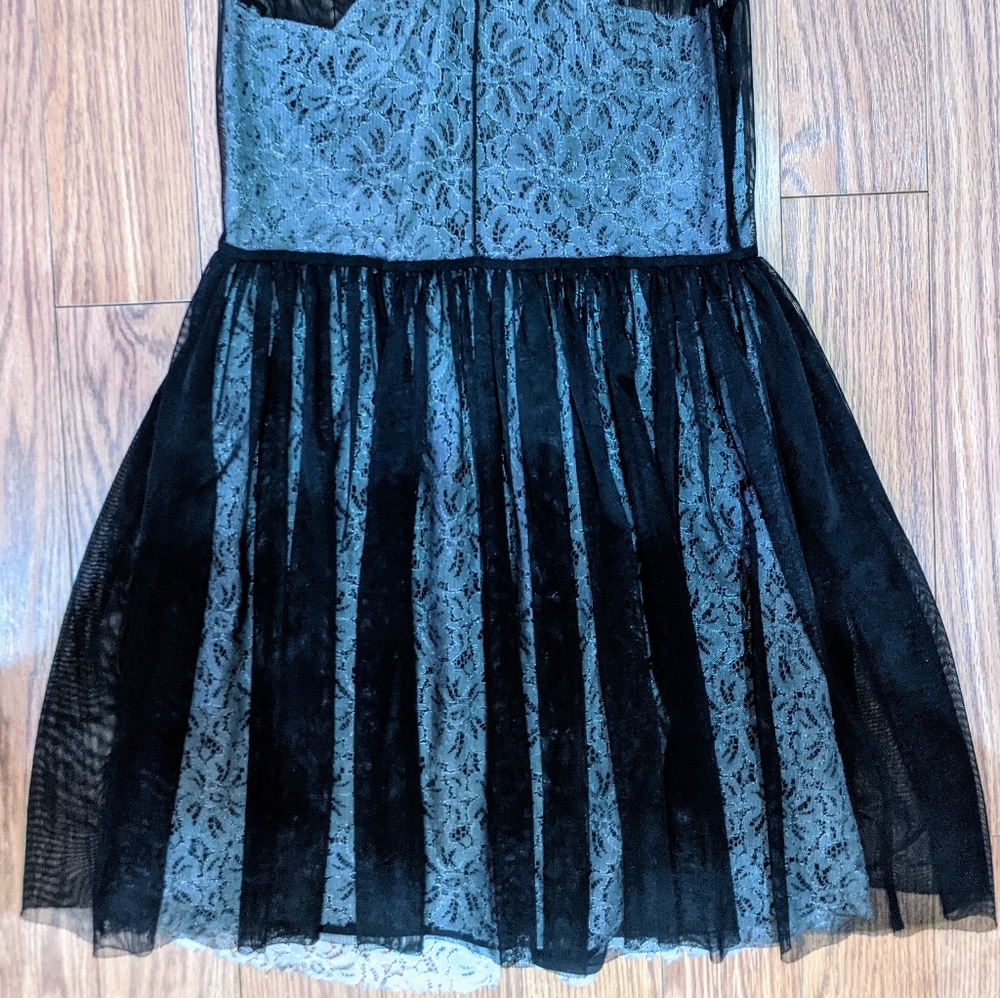 Vintage Mesh / Lace Dress - Picture 5 of 6